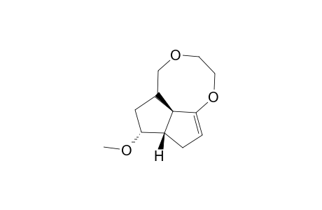 12-Methoxy-4,7-dioxatricyclo[9.3.0.0(1,8)]tetradec-8-ene