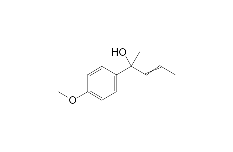 2-(4-Methoxyphenyl)-pent-3-en-2-ol