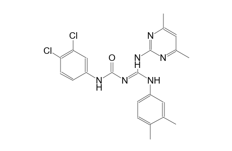 urea, N-(3,4-dichlorophenyl)-N'-[(Z)-[(3,4-dimethylphenyl)amino][(4,6-dimethyl-2-pyrimidinyl)amino]methylidene]-