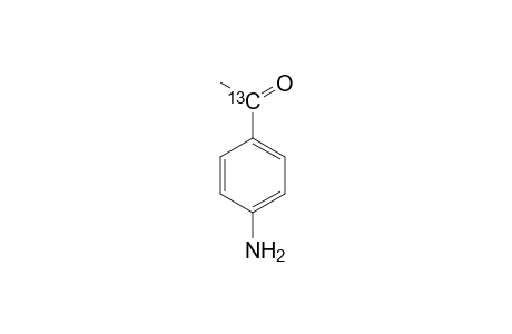 13C-4'-aminoacetophenone
