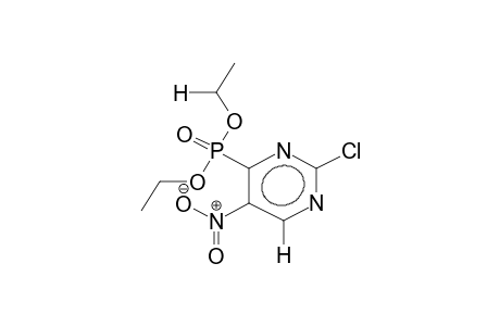 4-DIETHOXYPHOSPHINYL-2-CHLORO-5-NITROPYRIMIDINE