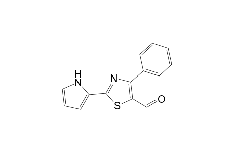 4-Phenyl-2-(1H-pyrrol-2-yl)-1,3-thiazole-5-carbaldehyde