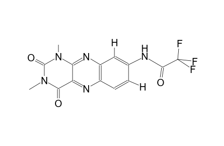 N-(1,3-dimethyl-2,4-dioxo-1,2,3,4-tetrahydrobenzo[g]pteridin-8-yl)-2,2,2-trifluoroacetamide