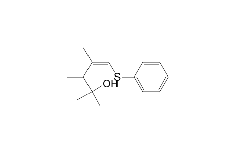 4-Penten-2-ol, 2,3,4-trimethyl-5-(phenylthio)-, (Z)-