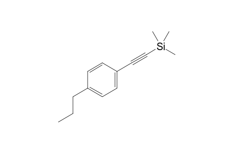 Trimethyl((4-propylphenyl)ethynyl)silane