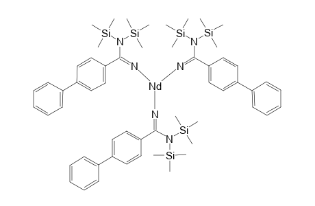 4-Phenyl-N,N'-bis(trimethylsilyl) benzamidinate] neodymium