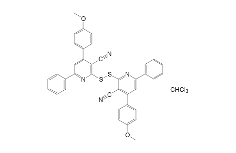 2,2'-dithiobis[4-(p-methoxyphenyl)-6-phenylnicotinonitrile], compound with chloroform (1:1)