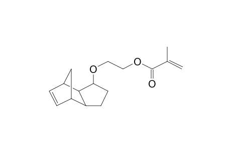 2-Propenoic acid, 2-methyl-, 2-[[2,3,3a,4,7,7a(or 3a,4,5,6,7,7a)-hexahydro-4,7-methano-1H-indenyl]oxy]ethyl ester