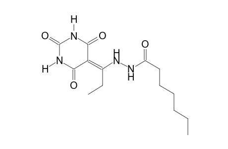 N'-[1-(2,4,6-trioxotetrahydro-5(2H)-pyrimidinylidene)propyl]heptanohydrazide