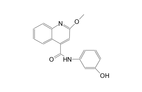4-quinolinecarboxamide, N-(3-hydroxyphenyl)-2-methoxy-