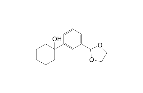2-[3-(1-Hydroxycyclohexyl)phenyl]-1,3-dioxolane