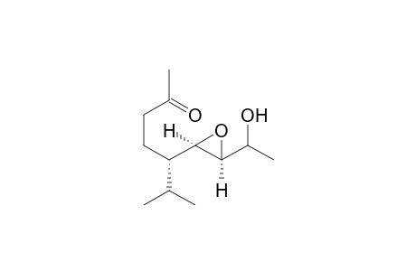 Erythro-(E)-3,4-epoxy-5-isopropyl-nonane-2,8-dione