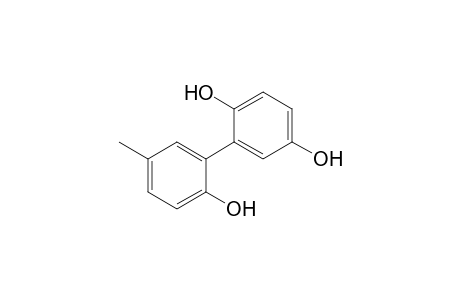 2-(2-hydroxy-5-methyl-phenyl)benzene-1,4-diol