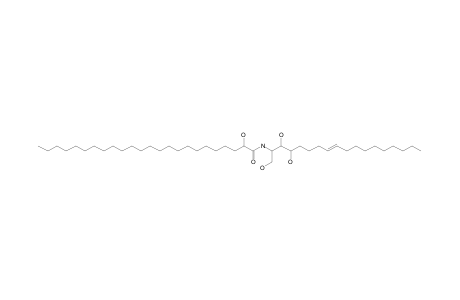 TROLLIAMIDE;2-HYDROXY-TETRACOSANOIC-ACID-(2,3-DIHYDROXY-1-HYDROXYMETHYL-HEPTADEC-7-ENYL)-AMIDE