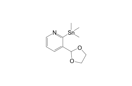 [3-(1,3-dioxolan-2-yl)-2-pyridinyl]-trimethylstannane