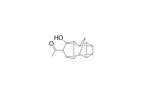 3-Hydroxy-4-acetylhexacyclo[5.4.1.0(2,6).0(3,10).0(5,9).0(8,11)]dodecane
