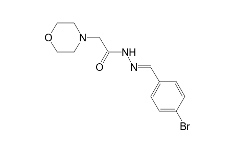 N'-[(E)-(4-Bromophenyl)methylidene]-2-(4-morpholinyl)acetohydrazide