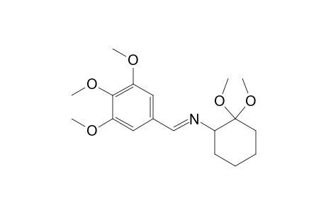 (2,2-Dimethoxycyclohexyl)(3,4,5-trimethoxybenzylidene)amine