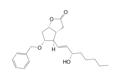 (E)-(1S,5R,6R,7R,3'S)-7-Benzyloxy-6-(3'-hydroxyoct-1'-enyl]-2-oxabicyclo[3.3.0]octan-3-one