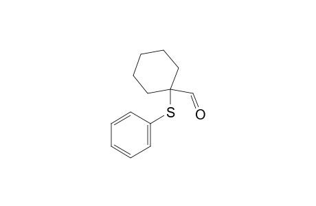 Cyclohexanecarboxaldehyde, 1-(phenylthio)-