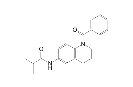 N-(1-benzoyl-1,2,3,4-tetrahydro-6-quinolinyl)-2-methylpropanamide