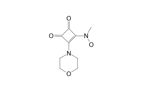 3-MORPHOLINO-4-N-METHYLHYDROXYLAMINOCYCLOBUT-3-ENE-1,2-DIONE