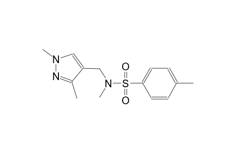 benzenesulfonamide, N-[(1,3-dimethyl-1H-pyrazol-4-yl)methyl]-N,4-dimethyl-