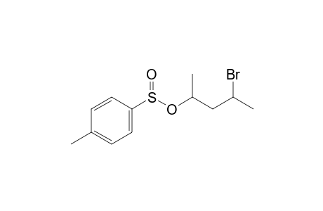 (3-bromo-1-methyl-butyl) 4-methylbenzenesulfinate