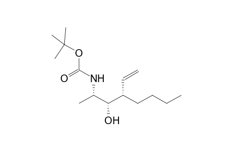 (2S,3S,4S)-2-(tery-Butoxycarbonylamino)-4-(1-ethenyl)-3-octanol