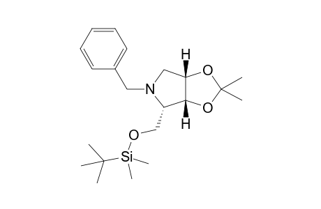 [(3aR,4S,6aS)-2,2-dimethyl-5-(phenylmethyl)-3a,4,6,6a-tetrahydro-[1,3]dioxolo[4,5-c]pyrrol-4-yl]methoxy-tert-butyl-dimethyl-silane