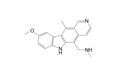 6H-Pyrido[4,3-b]carbazole-5-methanamine, 9-methoxy-N,11-dimethyl-