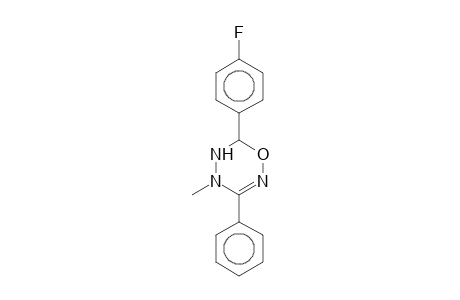 6-(4-Fluorophenyl)-4-methyl-3-phenyl-5,6-dihydro-4H-[1,2,4,5]oxatriazine