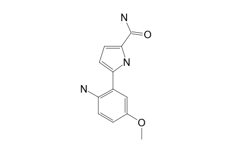 5-(5-METHOXY-2-AMINOPHENYL)-1H-PYRROLE-2-CARBOXAMIDE