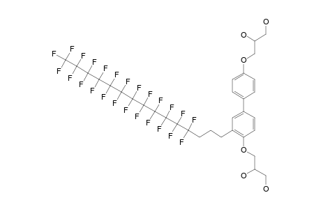 3-[4'-(2,3-DIHYDROXYPROPYLOXY)-3-(1H,1H,2H,2H,3H,3H-PERFLUOROPENTADECYL)-BIPHENYL-4-YLOXY]-PROPANE-1,2-DIOL