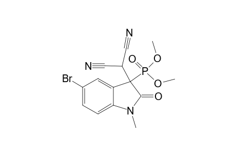 DIMETHYL-5-BROMO-3-(DICYANOMETHYL)-1-METHYL-2-OXOINDOLIN-3-YLPHOSPHONATE