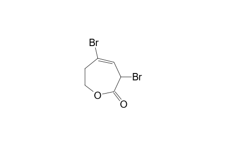 3,5-Dibromo-6,7-dihydro-2(3H)-oxepinone