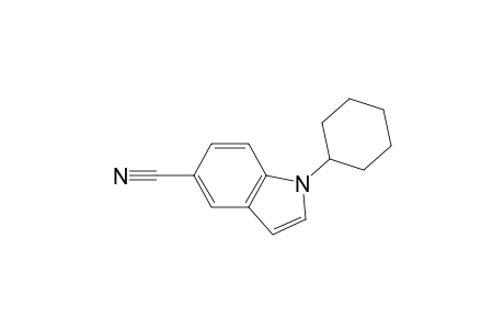 N-Cyclohexylindole-5-carbonitrile
