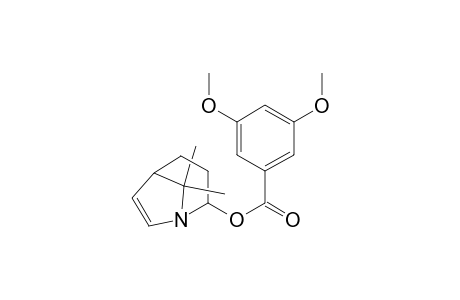 exo-2-(3,5-dimethoxybenzoyloxy)-8,8-dimethyl-1-azabicyclo[3.2.1]oct-6-ene