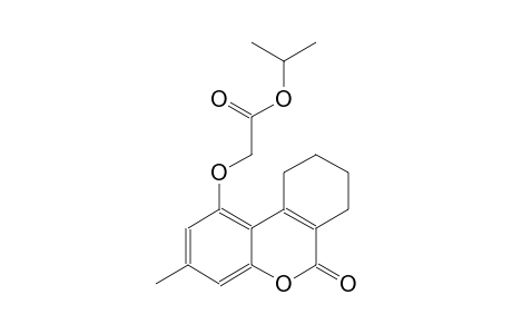 isopropyl [(3-methyl-6-oxo-7,8,9,10-tetrahydro-6H-benzo[c]chromen-1-yl)oxy]acetate