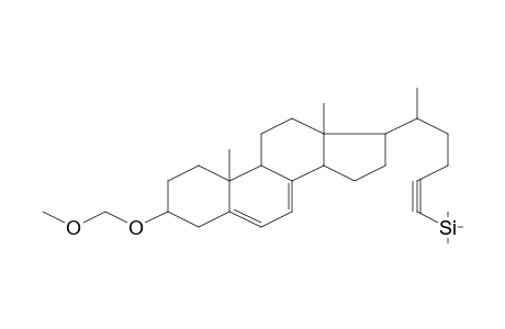[5-(3-Methoxymethoxy-10,13-dimethyl-2,3,4,9,10,11,12,13,14,15,16,17-dodecahydro-1H-cyclopenta[a]phenanthren-17-yl)-hex-1-ynyl]-trime
