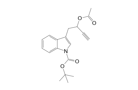 Tert-Butyl-3-(2-acetoxybut-3-ynyl)-1H-indole-1-carboxylate