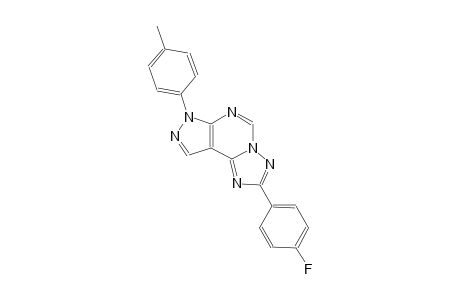 2-(4-fluorophenyl)-7-(4-methylphenyl)-7H-pyrazolo[4,3-e][1,2,4]triazolo[1,5-c]pyrimidine