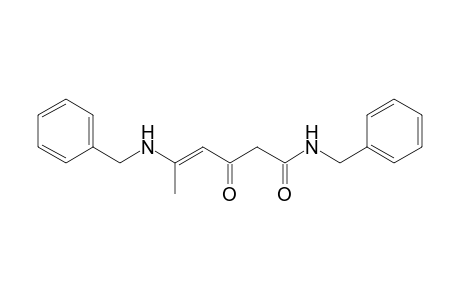 4-Hexenamide, 3-oxo-N-(phenylmethyl)-5-[(phenylmethyl)amino]-