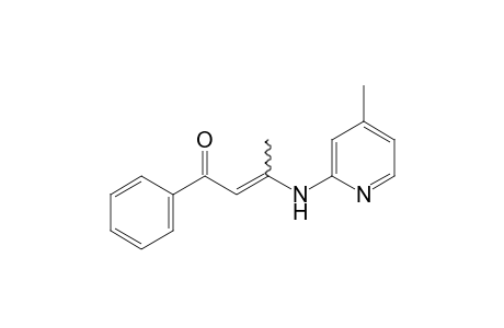 3-[(4-methyl-2-pyridyl)amino]crotonophenone