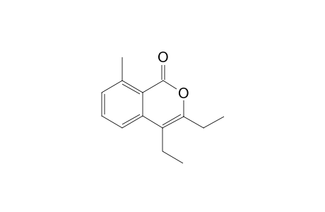 3,4-Diethyl-8-methyl-1H-isochromen-1-one