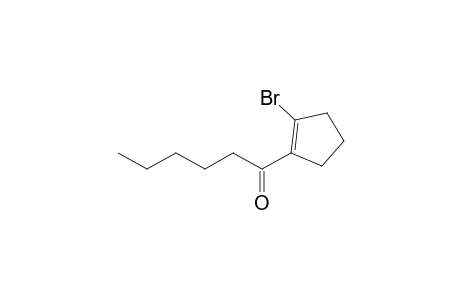 1-(2-bromanylcyclopenten-1-yl)hexan-1-one