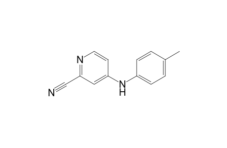 4-(p-Methylanilino)pyridine-2-carbonitrile