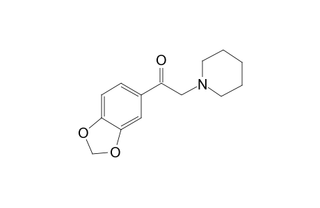 2-Piperidinylamino-1-(3,4-methylenedioxyphenyl)ethanone