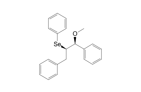 Benzene, 1,1'-[1-methoxy-2-(phenylseleno)-1,3-propanediyl]bis-, (R*,S*)-