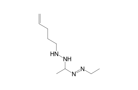 3-Methyl-1-ethyl-5,5-pentamethylene-3,4-dihydroformazine